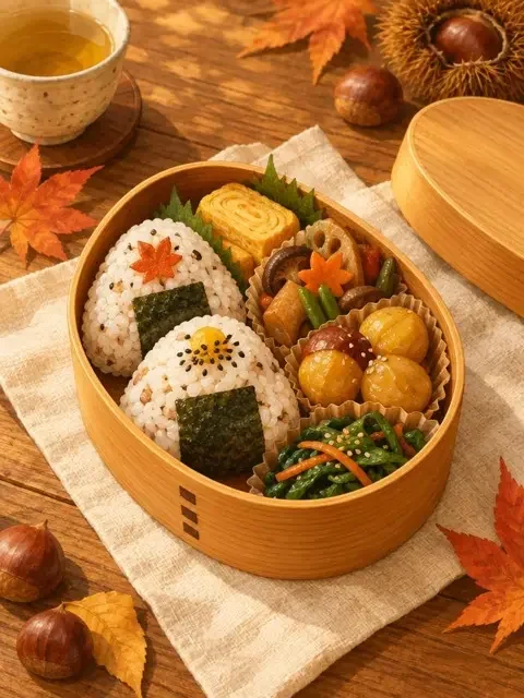 秋日便当封面，美食生活连载作品