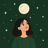 读者月亮下看书的头像